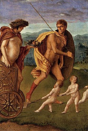 Giovanni Bellini Four Allegories: Lust china oil painting image